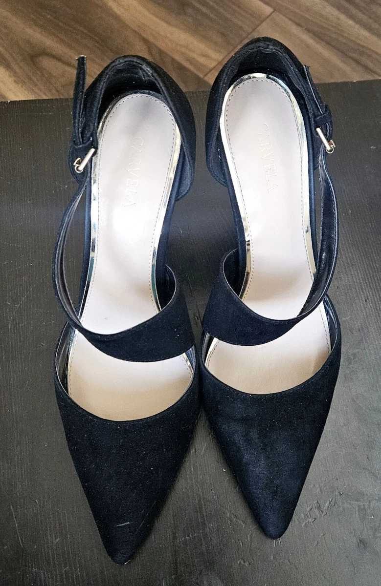 Carvela pointed 2025 asymmetric strap heels