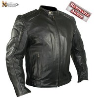 B7366 2xl Executioner Armored Black Premium Cowhide Leather Motorcycle Jacket B7366 2xl Executioner Armored Black Premium Cowhide Leather Motorcycle Jacket