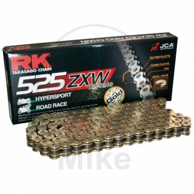 RK XW-RING G&B 525ZXW/114 CATENA RIVETTO YAMAHA 1000 YZF R1M 2015-2016