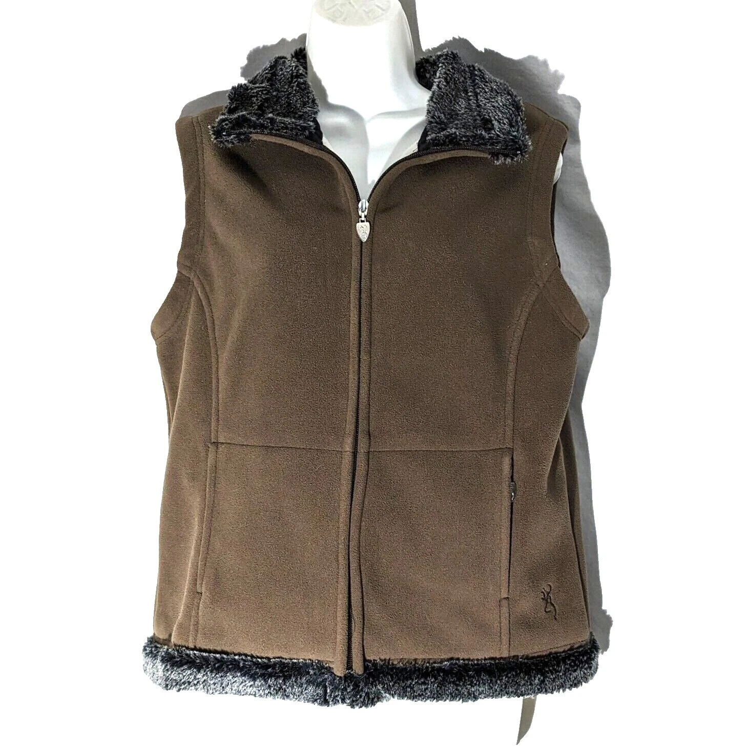 Tamaño Regular sólido Browning abrigos, chaquetas y chalecos para Mujeres