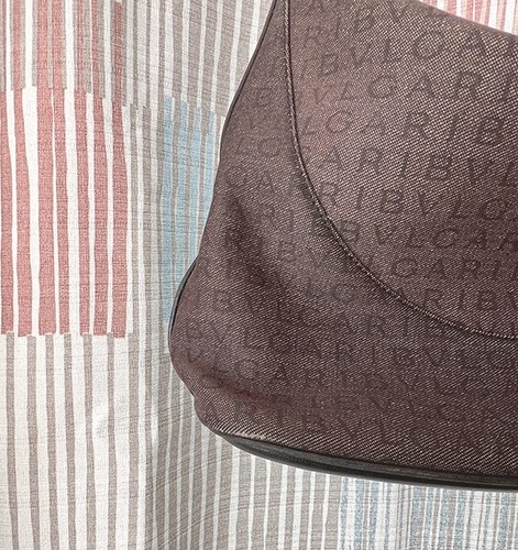 BVLGARI – Bulgari Logomania Denim Shoulder Bag - 第 2/11 張圖片