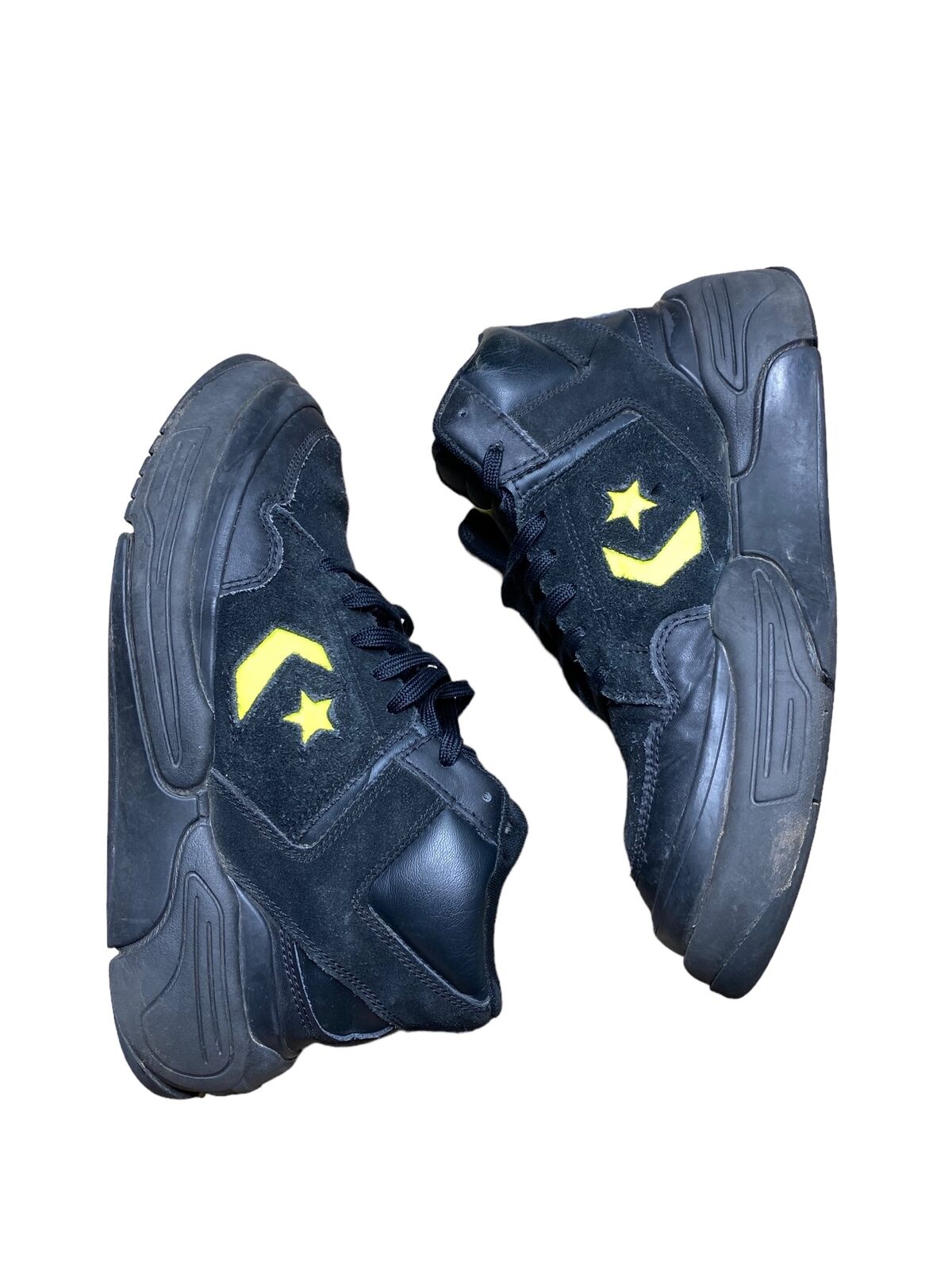 Converse Weapon Cx Mid All Star Black Yellow Snea… - image 2