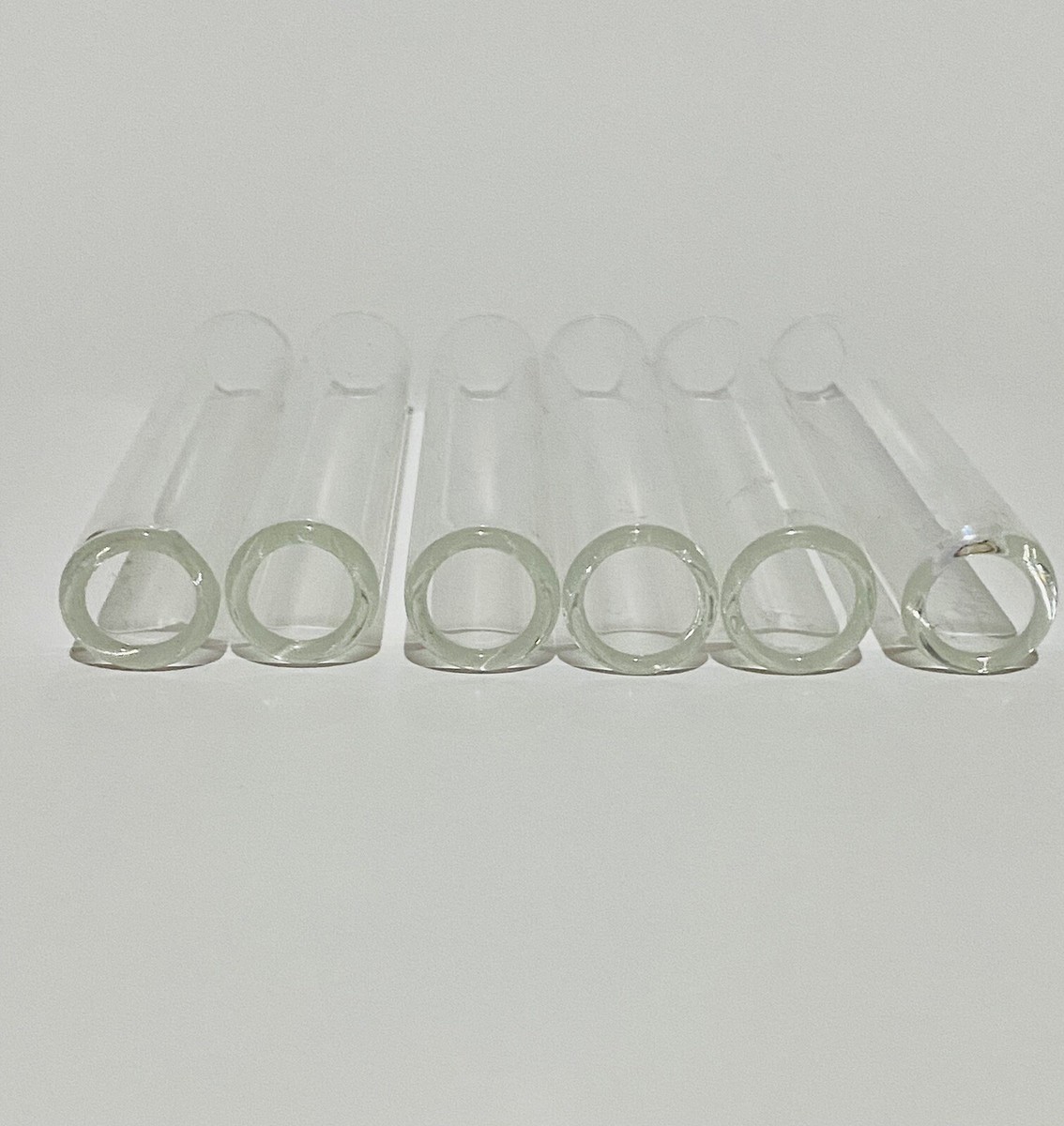 8 Long 30 Pack 12mm OD 8ID Premium Borocilicate Glass Tubes 2mm Thick