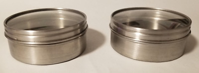 Ikea Stainless Steel Grundtal 20325 Round Magnet Spice Storage