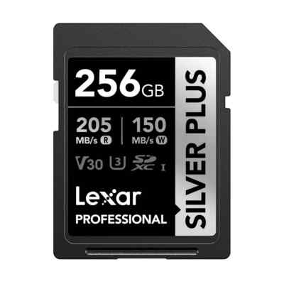 Lexar  Professional Silver Plus SDXC  UHS-I-Karte   256 GB