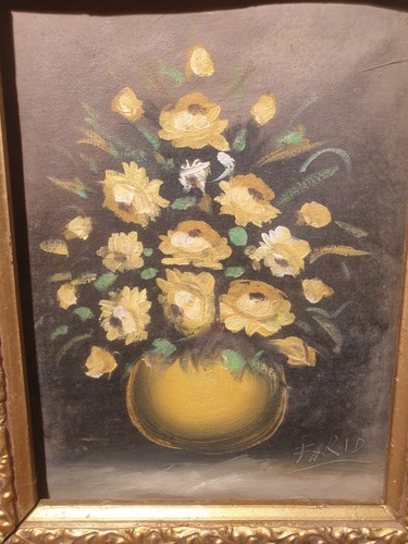 18th Century ANTIQUE VINTAGE SUPERB BEAUTIFUL FRENCH OIL PAINTING flowers - 第 12/23 張圖片