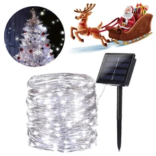 100-300 LED Solar Fairy Lights Outdoor Solar String Lights Christmas Garden Xmas