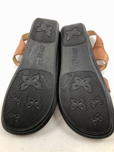 Alegria  Brown  leather  Sz 9.5-10 / 40 - Picture 7 of 8
