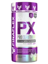 Finaflex PX WHITE PRO XANTHINE Elite Fat Burner Weight Loss ENERGY - 60 Capsules