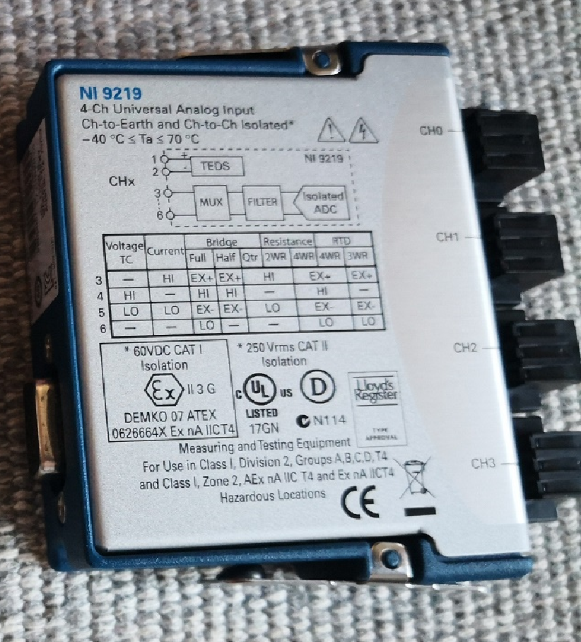 Ni 9219 Module 🅰️🔥 1pc for 100% test NI 9219 (by DHL or Fedex 90days Warranty) | eBay
