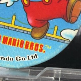 Mario Amazing Menko Super Mario Bros Famicom Card Nintendo 1985 NES Japanese