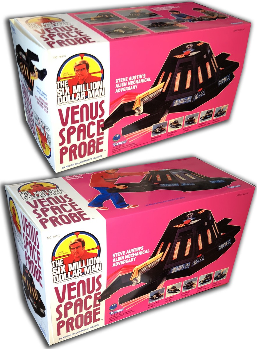 Kenner SIX MILLION DOLLAR MAN VENUS PROBE Box | eBay