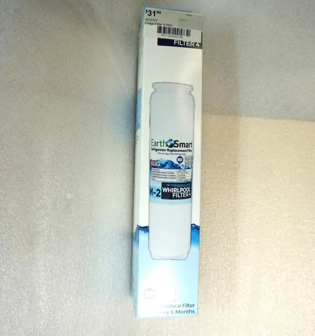 Earth Smart Refrigerator Replacement Filter M-2 Whirlpool Filter 4
Opens in a new window or tab