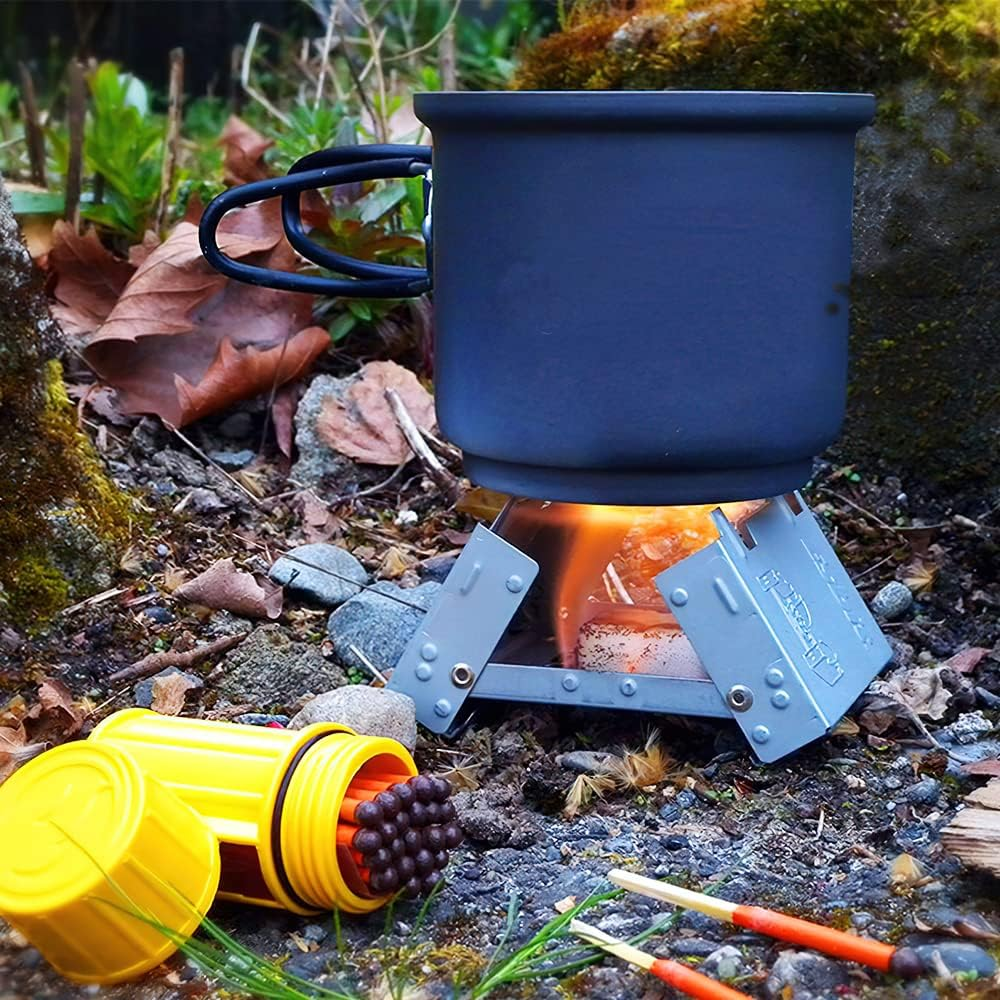 Fornello Ad Alcool Taozoey Portatile - Bruciatore Acciaio Inox Per Fonduta E Campeggio - Foto 6