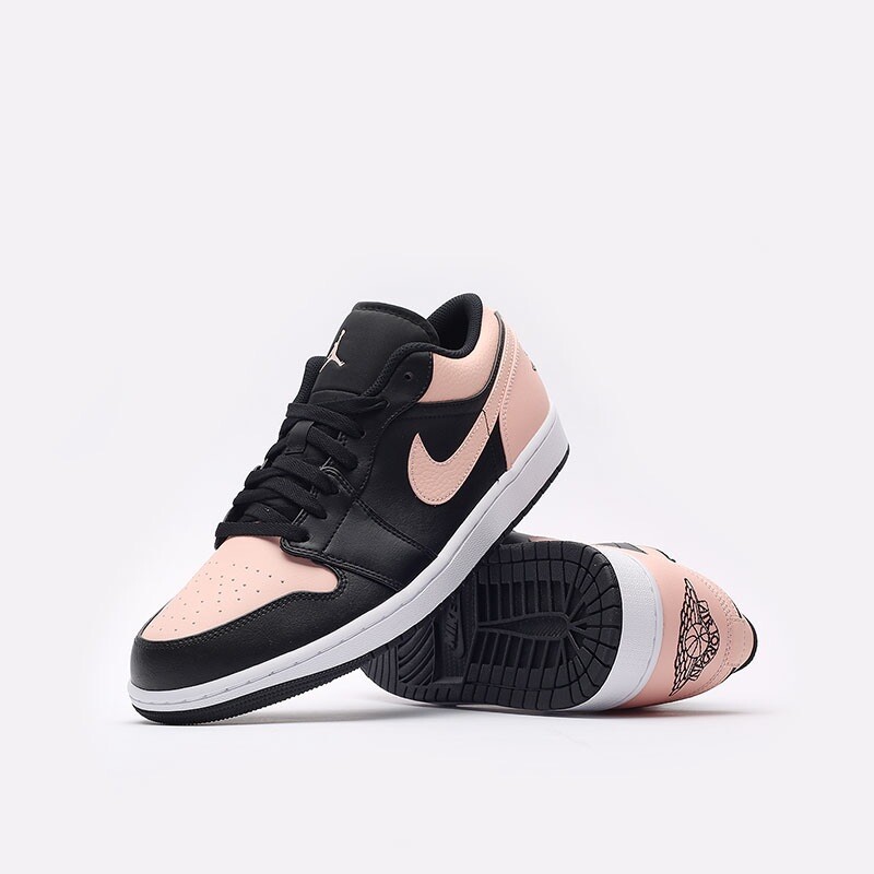 Nike Air Jordan 1 Low Crimson Tint 553558-034 Men's 11 Shoes New
