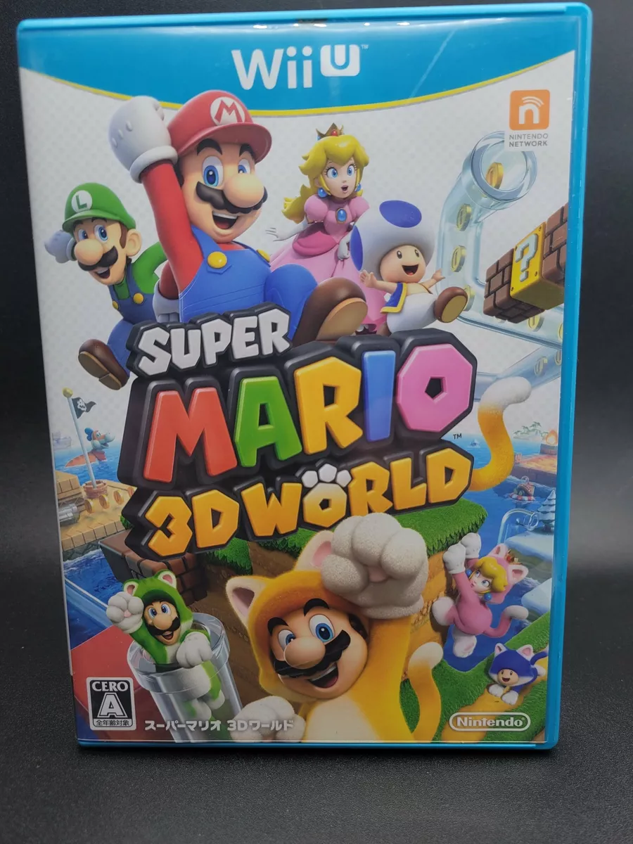 Wii U Super Mario 3d World Super Mario 3D World Nintendo Wii U Japanese | eBay