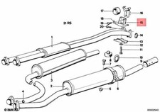 BMW E21 Euro 323i Exhaust Holder Genuine 18211246722 for sale 
