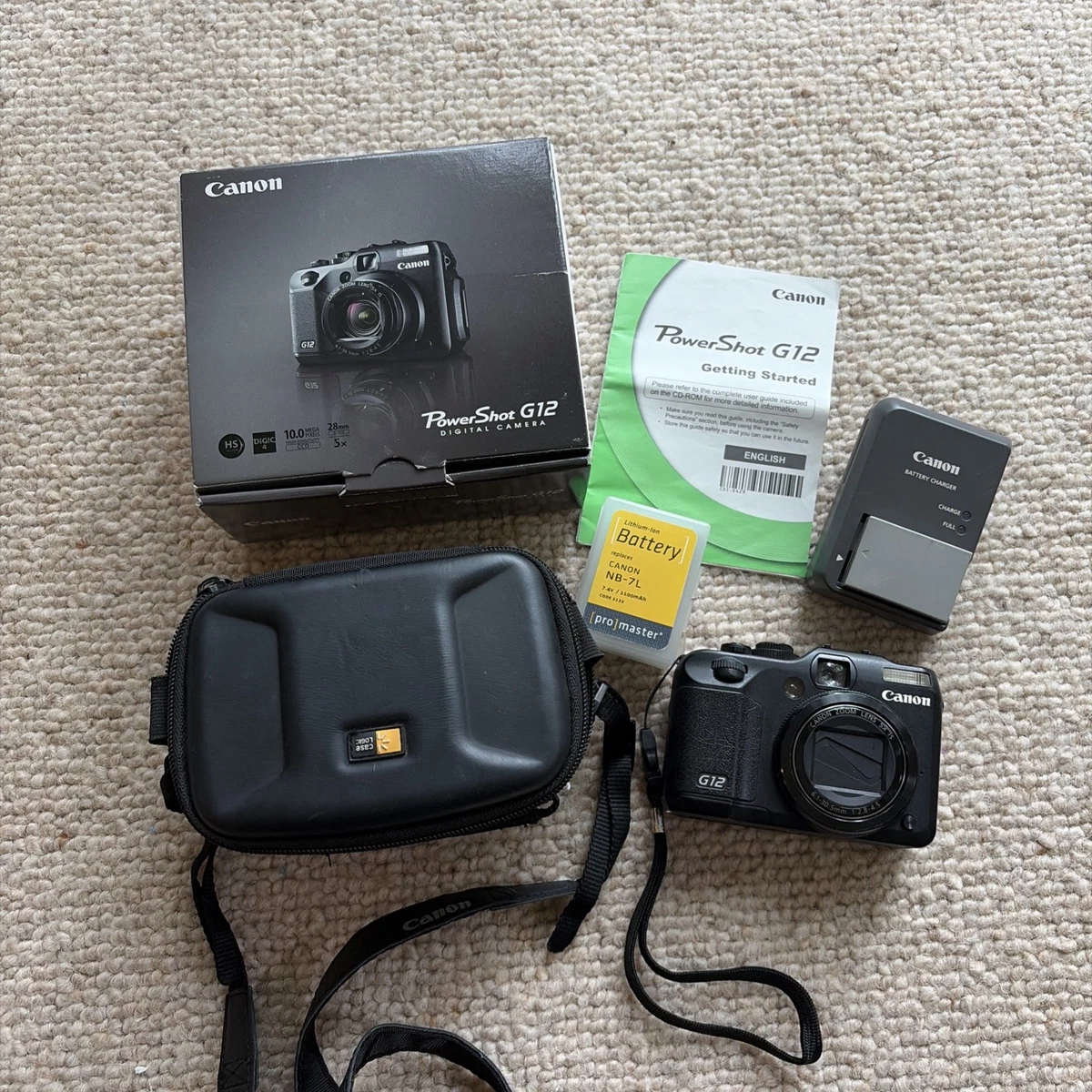 佳能PowerShot g12 数码相机| eBay
