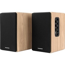 Altavoces Thomson WS902DUO 150 W Bluetooth Marrón/Gris/Negro