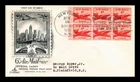 DR JIM STAMPS US COVER AIR MAIL 6C BOOKLET FIRST DAY ISSUE SCOTT C39A ARTCRAFT