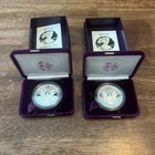 1986-S Proof American Silver Eagle Dollar $1 Box & COA US Mint Bullion OGP Lot 2