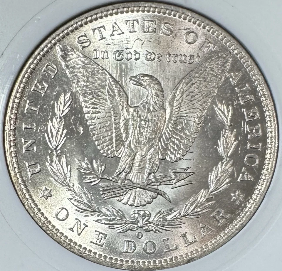 1881 O MORGAN DOLLAR! SUPERSTAR COLOR MS++++ STELLAR PIECE! SO NICE$$$ NR #63838 - Image 2 of 2