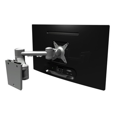 Monitorarm, Monitorhalterung, VESA MIS-D 75/100, bis 15 kg, Wandhalterung