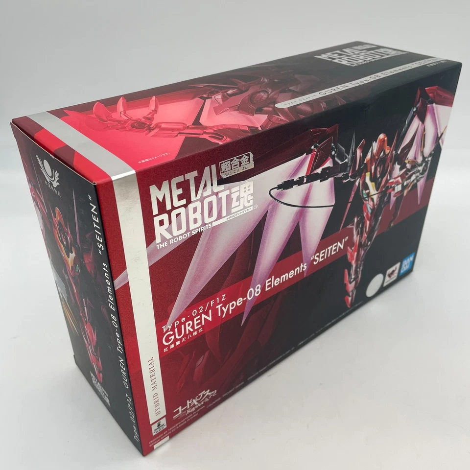 METAL ROBOT Spirits Code Geass SIDE KMF GUREN Type-08 Elements SEITEN Figure - Image 3 of 4