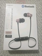 Prime Audio Wireless Bluetooth Earbuds with Mic Pink Low Weight NEW SEALED