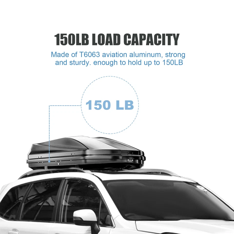 For 2016-2019 Mitsubishi Outlander top Roof Racks Side Rails Set Luggage Cargo - Image 2 of 4