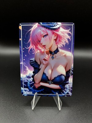 Mash Fate Waifu Card TCG Full Art Waifu Legends Custom