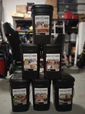 Ready Hour 3-Month Emergency Food - Buckets 1-6 - 25yr Shelf Life - 846 servings