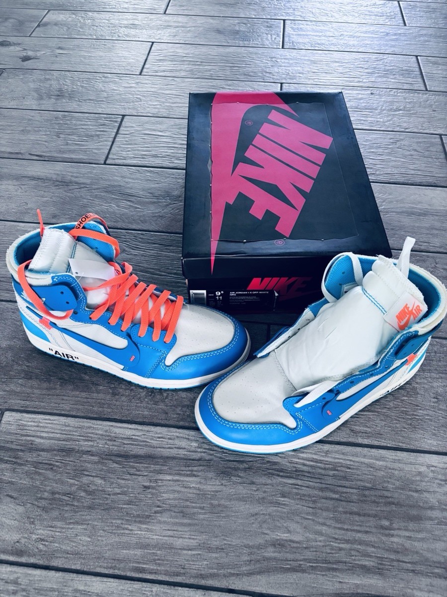 Nike Air Jordan 1 Retro Off-White/Unc Blue 884499157694| eBay