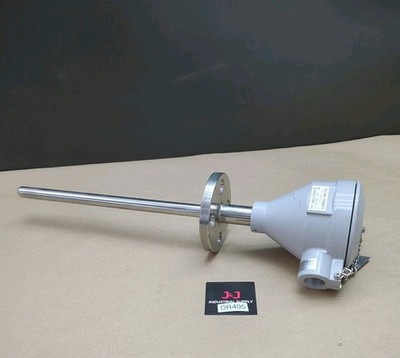 New HAYASHI DENKO Resistance Thermometer PT100-A-2-M  STPC-16B Flange Mount
