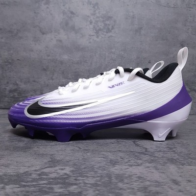 Nike Vapor Speed 3 White Court Purple Football Cleats Mens Size 8.5 HM8849-101 Nike Vapor Speed 3 White Court Purple HM8849-101 Football  main image 4