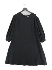 American Vintage A-Line Midi Dress M in Grey