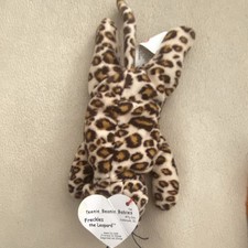 Ty Teenie Beanie Babies Freckles the Leopard Plush Toy 1993