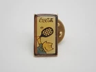Coca Cola Tennis Vintage Lapel Pin