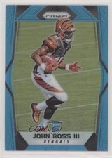 2017 Panini Prizm Rookies Light Blue Prizm 5/199 John Ross III #259 4l3
