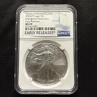 2020 (P) SILVER EAGLE NGC MS69 EARLY RELEASE EMERGENCY ISSUE PHILADELPHIA MINT