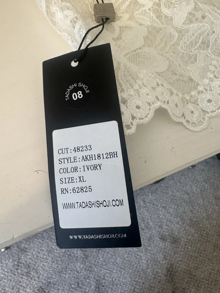Topper de encaje Tadashi Shoji BHLDN NUEVO CON ETIQUETAS talla XL AKH1812BH Foto 3 de 4
