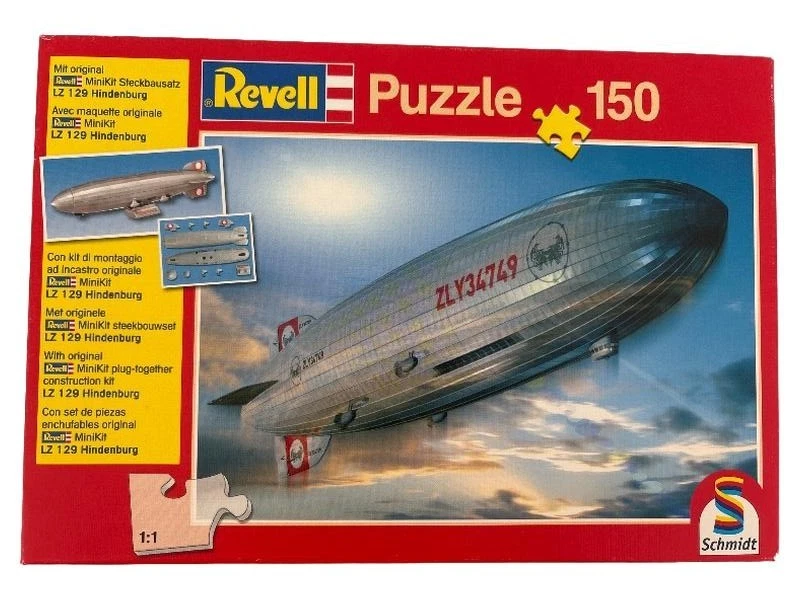 Revell 3D Puzzle LZ 129 Hindenburg Luftschiff 150 Teile MiniKit