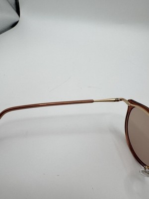 Kaneko Optical Lazy Red Round Glasses Pink Lens Gold Bridge Japan Kaneko Optical Lazy Red Round Glasses Pink Lens Gold Bridge  main image 3