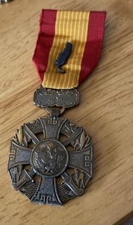 Army Republic South Vietnam Vietnamese Made Large CROSS OF GALLANTRY Palm Leaf