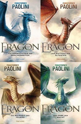 Eragon - Der Weltbestseller in glänzender Jubiläumsausstattung - alle 4 Büc ...