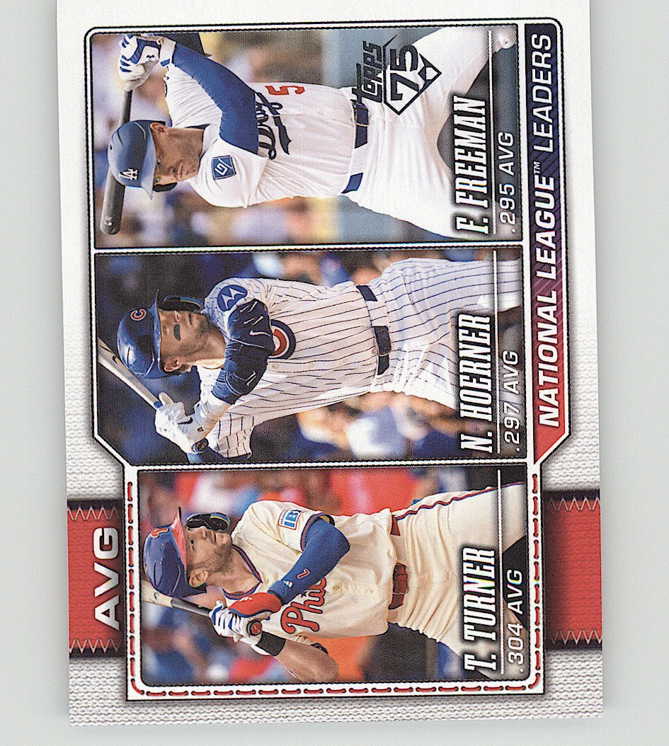 2026 Topps #151 2026 Topps #151 National League Leaders Avg