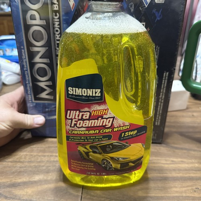 #ad Simoniz Carnauba Wax Deep Shine Car Wash amp; Wax Ultra High Foaming 64 fl oz New $10.00