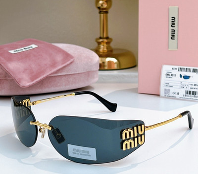 NEW Fashion  SMU A51S Gold Dark Blue Len Women Sunglasses 75-14-110