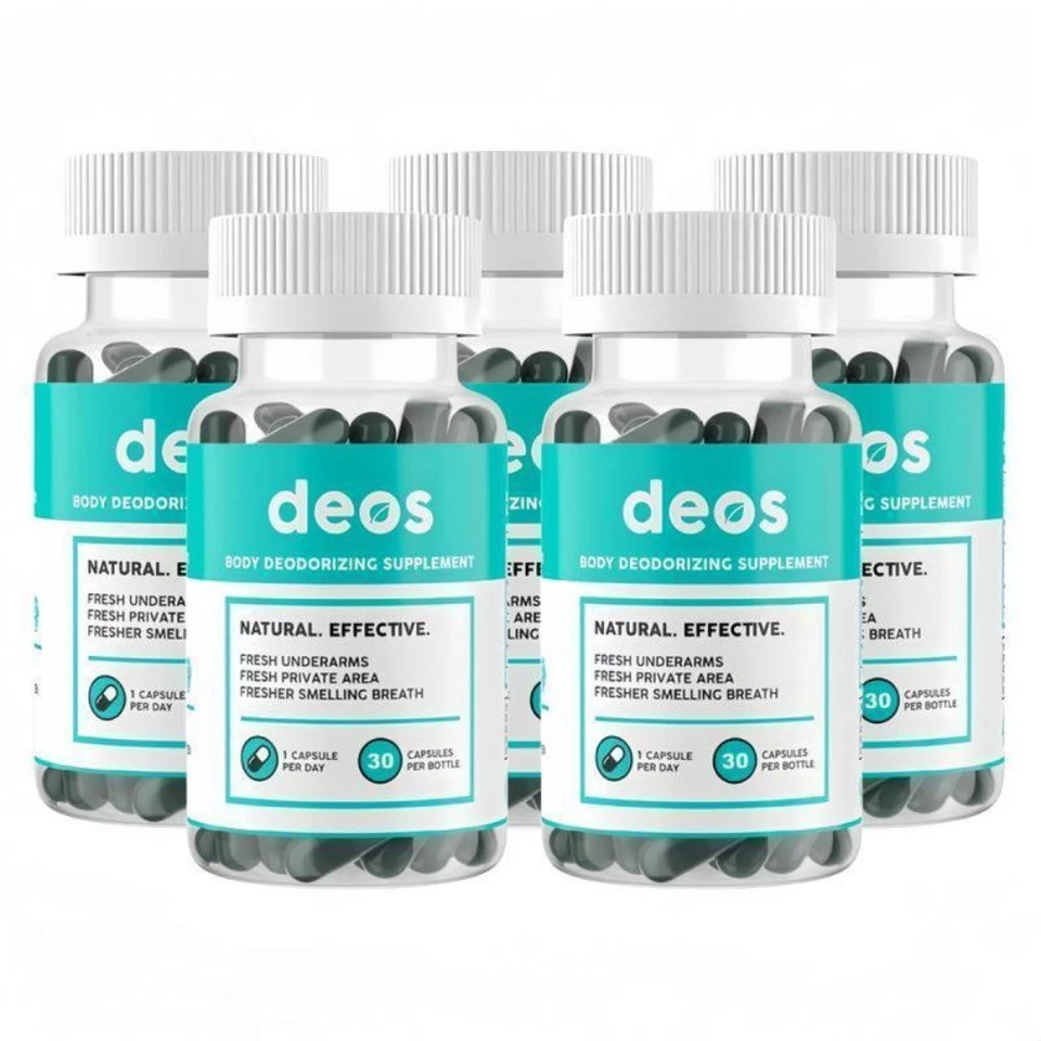 DEOS Natural Deodorant Supplement for Body Freshness & Sweat Control - Image 2 of 4
