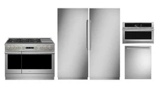 Monogram Appliance Package with 36" Column Refrigerator/Freezer and 48" Range